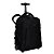 Mochila Sestini Com Carrinho 2 em 1 Rolling Crinkle Preto - Imagem 3
