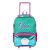 Mochila Sestini Com Rodinhas X Mermaid 2 Sereia Colorido - Imagem 1