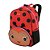 Mochila Sestini Escolar Kids Joaninha Média Vermelho - Imagem 3