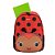 Mochila Sestini Escolar Kids Joaninha Média Vermelho - Imagem 5