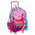 Mochila Sestini Com Rodinhas Escolar Peppa Core Rosa - Imagem 5