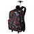Mochila Sestini Com Rodinhas Externo Rolling Orange Power - Imagem 3