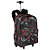 Mochila Sestini Com Rodinhas Externo Rolling Orange Power - Imagem 2