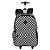 Mochila Sestini Com Rodinhas Externo Rolling Grande Xadrez - Imagem 1