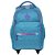 Mochila Sestini Com Rodinhas 4 Rodas Rolling Azul Caribe - Imagem 5