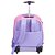 Mochila Sestini Com Carrinho Capricho Paetê Rosa Lilás - Imagem 4