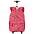 Mochila Sestini Com Carrinho Capricho Student Picnic Rosa - Imagem 1