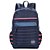 Mochila Sestini 2 Compartimentos Paul Frank World Jeans Azul - Imagem 1