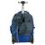 Mochila Sestini Com Carrinho 2 Comp Capricho Wishes Azul - Imagem 4