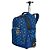 Mochila Sestini Com Carrinho 2 Comp Capricho Wishes Azul - Imagem 3