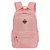Mochila Sestini 2 Compartimentos College 3 Rosa Metálico - Imagem 1