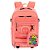 Mochila Sestini Grande Paul Frank Casual Coral - Imagem 1
