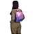 Mini Mochila Sestini Capricho Paetê Rosa Lilás - Imagem 6