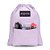 Mochila Jansport Draw Sack 14 Litros Pastel Lilac - Imagem 4