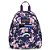 Mini Mochila Jansport Half Pint 10 Litros Purple Petals - Imagem 4