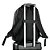 Mochila Sestini 2 Compartimentos College Crinkle 3 Preto - Imagem 9