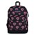 Mochila Jansport Cross Town Plus Happy Hearts Black Preto - Imagem 1