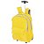 Mochila Sestini Com Carrinho Rollingg Crinkle Amarelo - Imagem 2