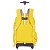 Mochila Sestini Com Carrinho Rollingg Crinkle Amarelo - Imagem 3