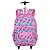 Mochila Sestini com Carrinho Capricho Student School Rosa - Imagem 1
