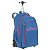 Mochila Sestini com Carrinho Paul Frank Classics Aquamarine - Imagem 2