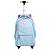 Mochila Sestini com Rodinhas Rollingg Hydroblock Sky Azul - Imagem 1