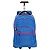 Mochila Sestini Mega Rodas Paul Frank Classics Aquamarine - Imagem 1