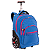 Mochila Sestini Mega Rodas Paul Frank Classics Aquamarine - Imagem 2
