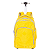Mochila Sestini com Rodinhas Rollingg Crinkle Amarelo - Imagem 1
