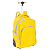Mochila Sestini com Rodinhas Rollingg Crinkle Amarelo - Imagem 2