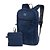 Mochila Curtlo Dobrável Trip 14 Litros Azul Marinho - Imagem 2