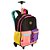 Mochila com Carrinho Sestini Externo Capricho Contrast Rosa - Imagem 2