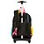 Mochila com Carrinho Sestini Externo Capricho Contrast Rosa - Imagem 3