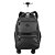 Mochila com Carrinho Sestini 4R Rolling Hidroblock Preto - Imagem 1