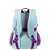 Mochila Sestini 2 Compartimentos College Crinkle 4 Azul Roxo - Imagem 3