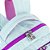 Mochila Sestini 2 Compartimentos College Crinkle 4 Azul Roxo - Imagem 4