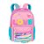 Mochila Sestini Grande Colors Girls Feminino Colorido e Rosa - Imagem 1