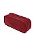 Estojo Sestini 2 Compartimentos Crinkle Vermelho Vinho - Imagem 2