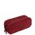 Estojo Sestini 2 Compartimentos Crinkle Vermelho Vinho - Imagem 3