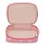 Estojo Kipling 100 Pens Estampado Feminino Glitter Cats Rosa - Imagem 3
