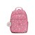 Mochila Kipling Seoul Estampado Glitter Cats Feminino Rosa - Imagem 1