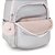 Mochila Kipling Seoul Silver Glow Met Feminino Prata - Imagem 4
