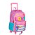 Mochila Sestini G Colors Girls Colorido Love 19 Litros Rosa - Imagem 3