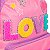 Mochila Sestini G Colors Girls Colorido Love 19 Litros Rosa - Imagem 5