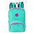 Mochila Sestini Happy Crinkle 2 Turquesa e Roxo 14 Litros - Imagem 1