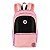 Mochila Sestini 2 Comp Capricho Block Pessego 23L Feminino - Imagem 1