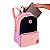 Mochila Sestini 2 Comp Capricho Block Pessego 23L Feminino - Imagem 4