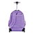 Mochila com Carrinho Sestini G Capricho Crush Feminino Lilás - Imagem 2