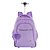 Mochila com Carrinho Sestini G Capricho Crush Feminino Lilás - Imagem 1
