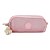 Estojo Kipling Gitroy Bronze Pink Met Feminino Rosa - Imagem 1